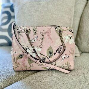 Kate Spade Meena Briar Lane Botanical crossbody Satchel